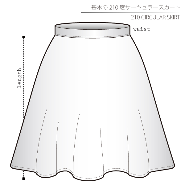 210 Circular Skirt Sewing Patterns