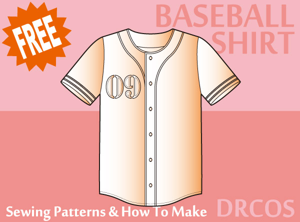 Baseball shirt Sewing Patterns