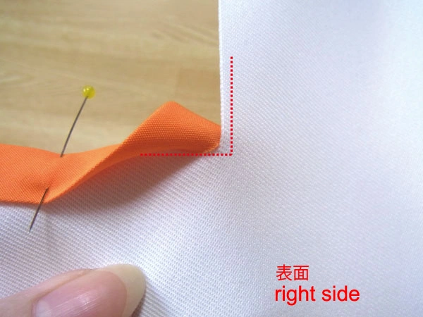 Start processing the concave corners