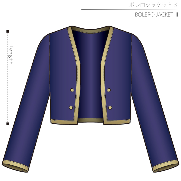 Bolero Jacket 3 sewing patterns & how to make Cosplay Oshi no Ko Costumes how to make Free Where to buy