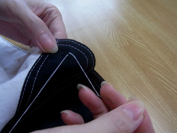 Pulling the thread without a knot