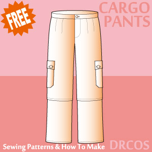 Cargo Pants Sewing Patterns Cosplay Costumes how to make Free Where to buy