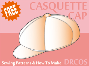 Casquette Cap Sewing Patterns Cosplay Costumes how to make Free Where to buy