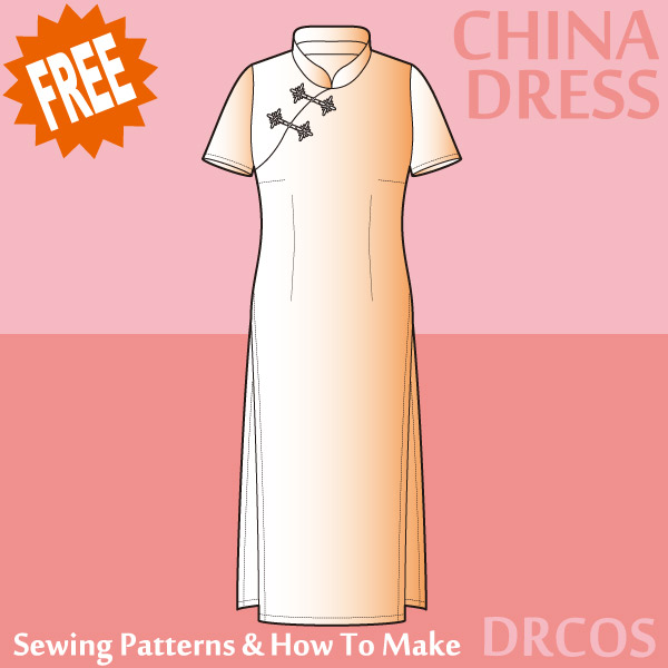 China dress Free Sewing Patterns