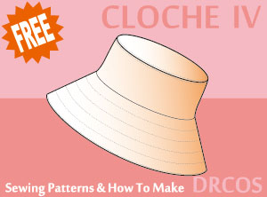 cloche4 sewing patterns Cosplay Costumes how to make Free Where to buy