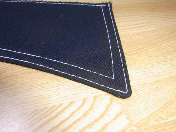 Perfectly finished collar with no visible seams