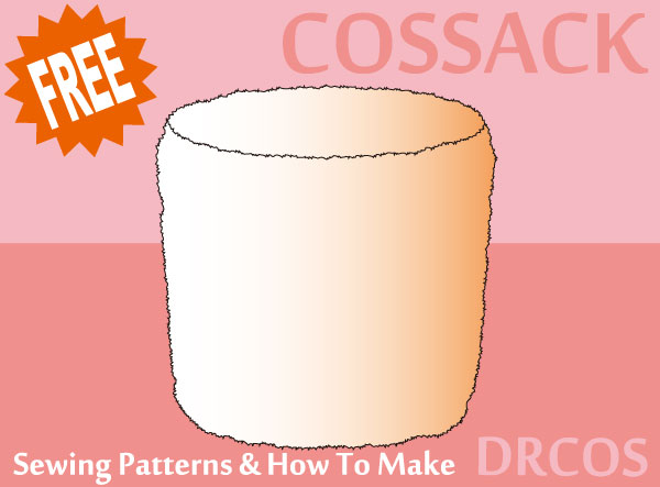Cossack hat Free Sewing Patterns How To Make Cosplay