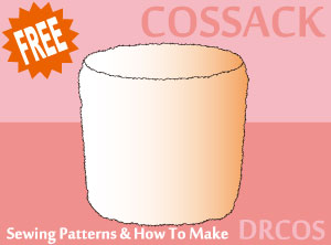 Cossack Hat Sewing Patterns Cosplay Costumes how to make Free Where to buy