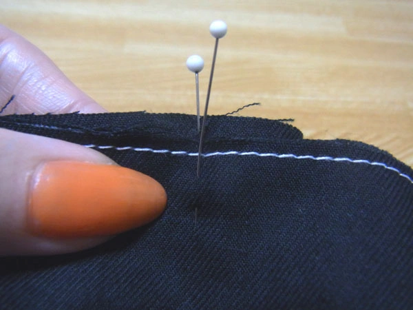 Pinning collar to collar stand at alignment point