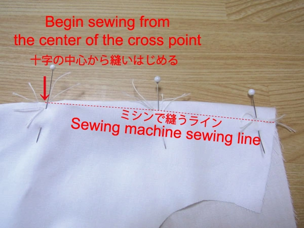 Securing dart fold with pin