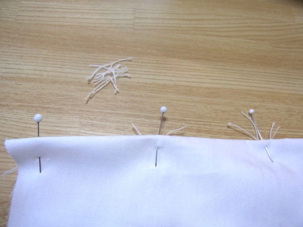 Dart ready for sewing