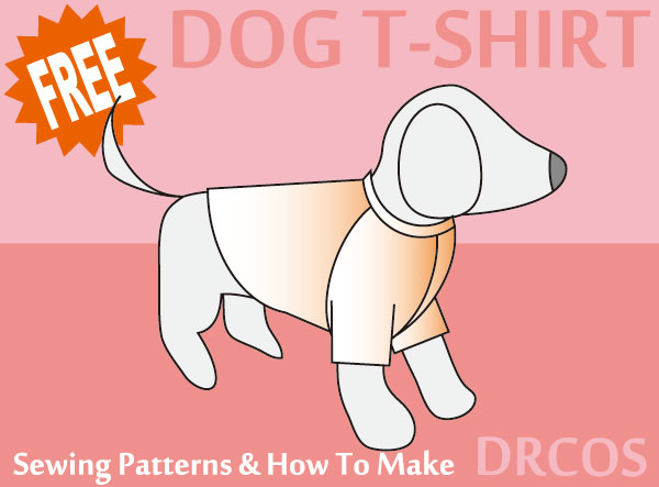 Dog T-shirt sewing patterns & how to make