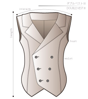Double vest 3 Sewing Patterns Cosplay Costumes how to make Free Where to buy twisted-wonderland
