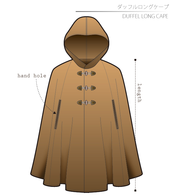 Duffel Long Cape Sewing Patterns Cosplay Costumes how to make Free Where to buy