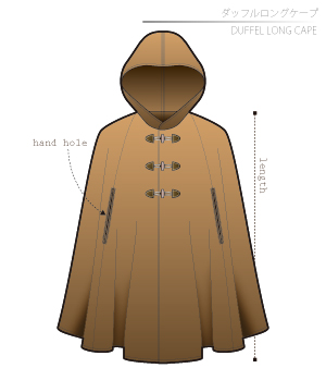 Duffel Long Cape Sewing Patterns Cosplay Costumes how to make Free Where to buy