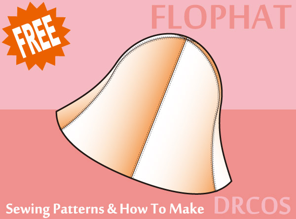 Flop hat sewing patterns & how to make