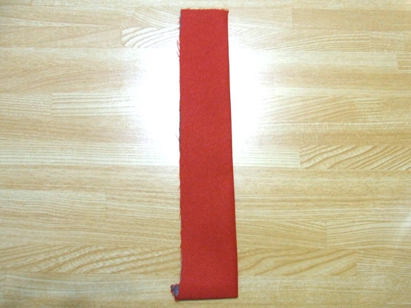 Turn over and iron extension parts for pants zipper