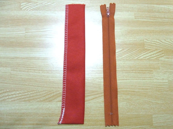 Pin zipper to extension parts