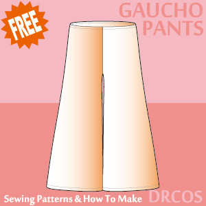 Gaucho Pants Sewing Patterns Cosplay Costumes how to make Free Where to buy