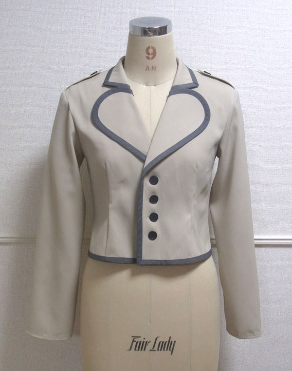 heart collar jacket Sewing Patterns How To Make Cosplay twisted-wonderland