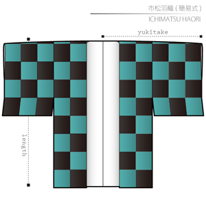 Ichimatsu Haori Sewing Patterns Cosplay Costumes how to make Free Where to buy