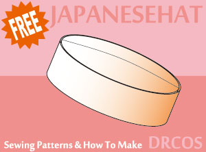 japanesehat sewing patterns Cosplay Costumes how to make Free Where to buy