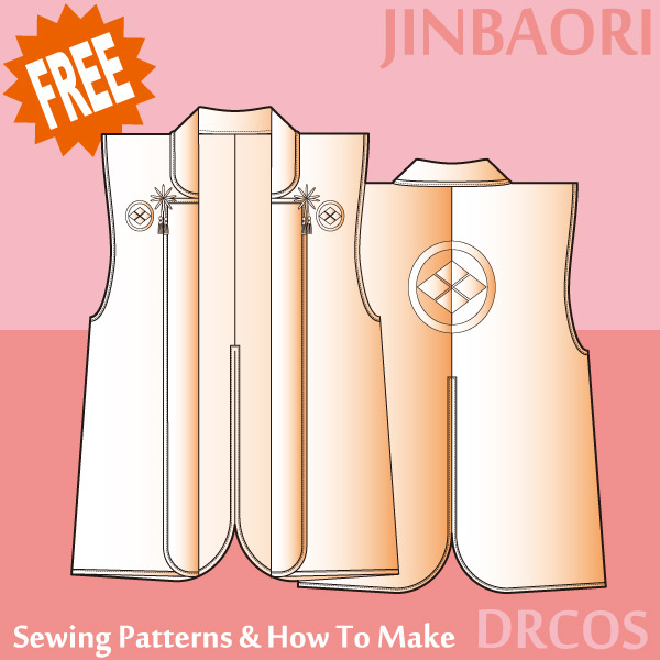 Jinbaori sewing patterns & how to make