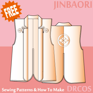Jinbaori Sewing Patterns Cosplay Costumes how to make Free Where to buy