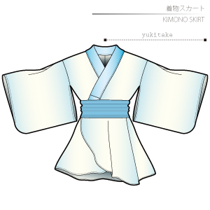 Kimono skirt Sewing Patterns Cosplay Costumes how to make Free Where to buy