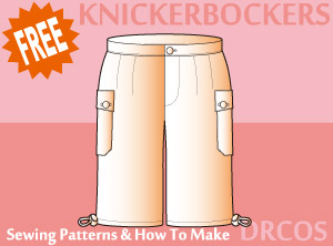 Knicker Bockers Sewing Patterns Cosplay Costumes how to make Free Where to buy
