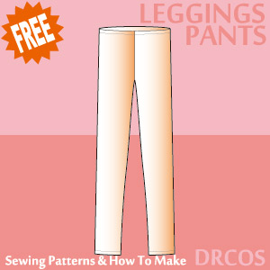 Leggings Pants Sewing Patterns Cosplay Costumes how to make Free Where to buy