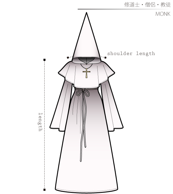 Monk Sewing Patterns Cosplay Costumes how to make Free Where to buy