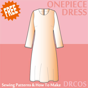 One Piece Dress Sewing Patterns Cosplay Costumes how to make Free Where to buy