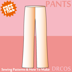 Pants Sewing Patterns Cosplay Costumes how to make Free Where to buy