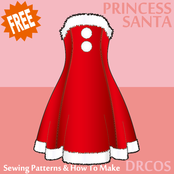 Princess Santa Free Sewing Patterns
