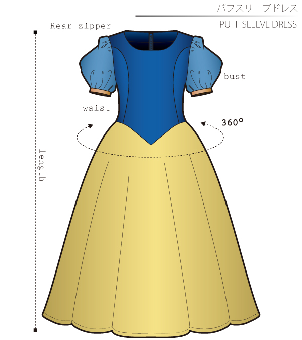 Puff sleeve Dress Sewing Patterns