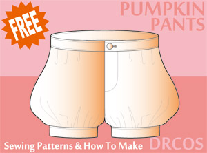 Pumpkin Pants Sewing Patterns Cosplay Costumes how to make Free Where to buy