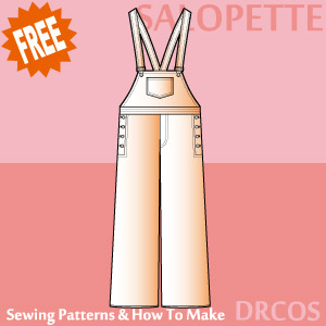 Salopette Sewing Patterns Cosplay Costumes how to make Free Where to buy