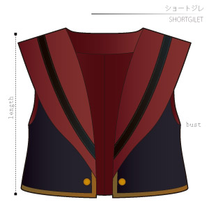 Short Gilet Sewing Patterns Cosplay Costumes how to make Free Where to buy