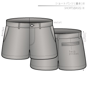 Short Pants 3 Sewing Patterns Cosplay Costumes how to make Free Where to buy