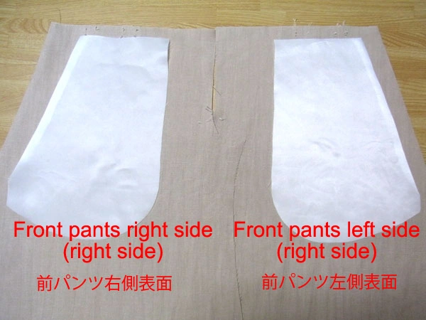 Pressing seam allowances of pocket pieces