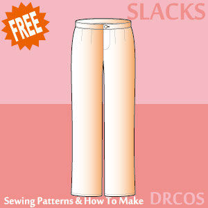 Slacks Sewing Patterns Cosplay Costumes how to make Free Where to buy