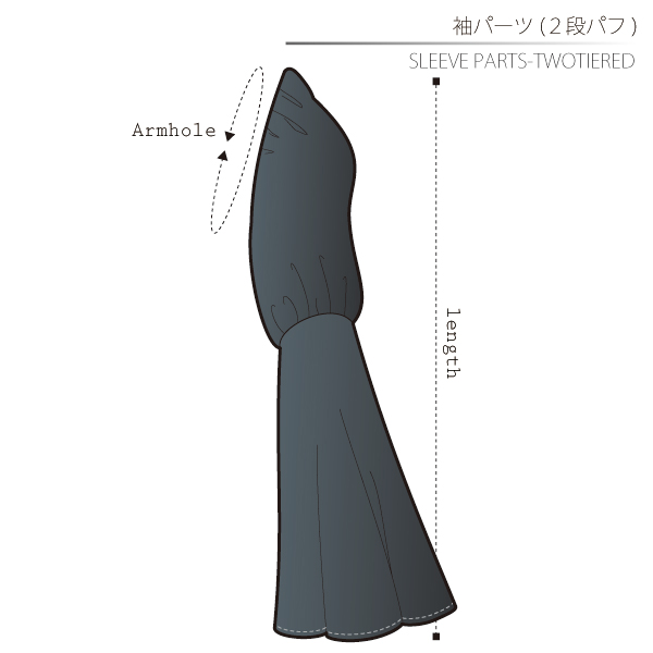 Two-tiered sleeves Free Sewing Patterns How To Make Cosplay Costumes Free Where to buy