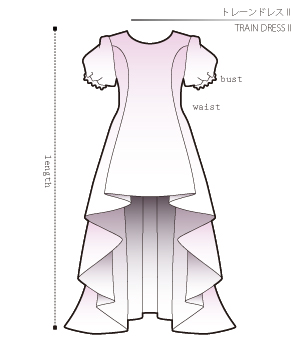 Train Dress 2 Sewing Patterns Cosplay Costumes how to make Free Where to buy