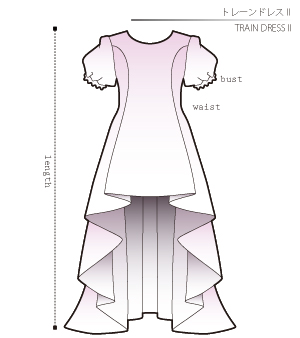 Train Dress 2 Sewing Patterns Cosplay Costumes how to make Free Where to buy