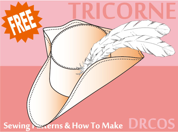 tricorn hat pattern