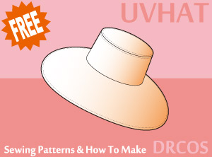 Uv Hat Sewing Patterns Cosplay Costumes how to make Free Where to buy