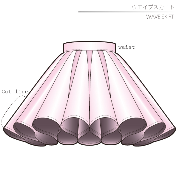 Wave Skirt Sewing Patterns Cosplay Costumes how to make Free Where to buy