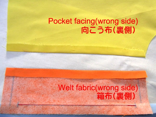 Ironing seam allowance to protect from cutting